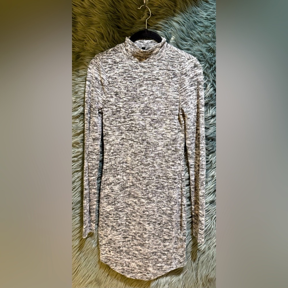 Express Sweater Dress - Size XS | Color: Textured Grey
